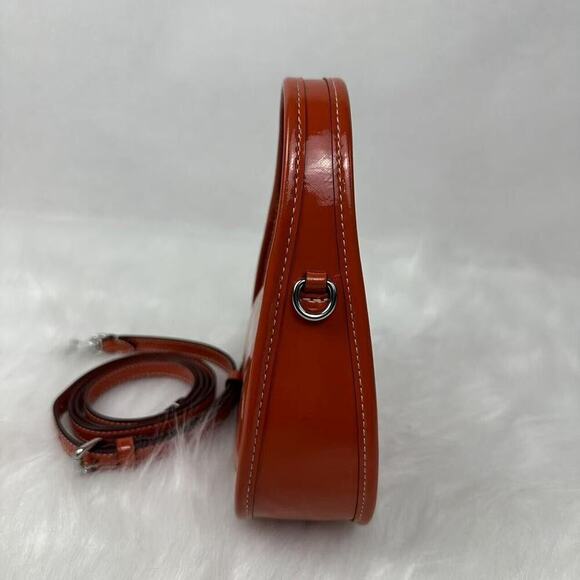 Coach Mini Ergo Bag In Crinkle Patent Coachtopia leather Rainbow CQ832 NWT - Picture 5 of 11